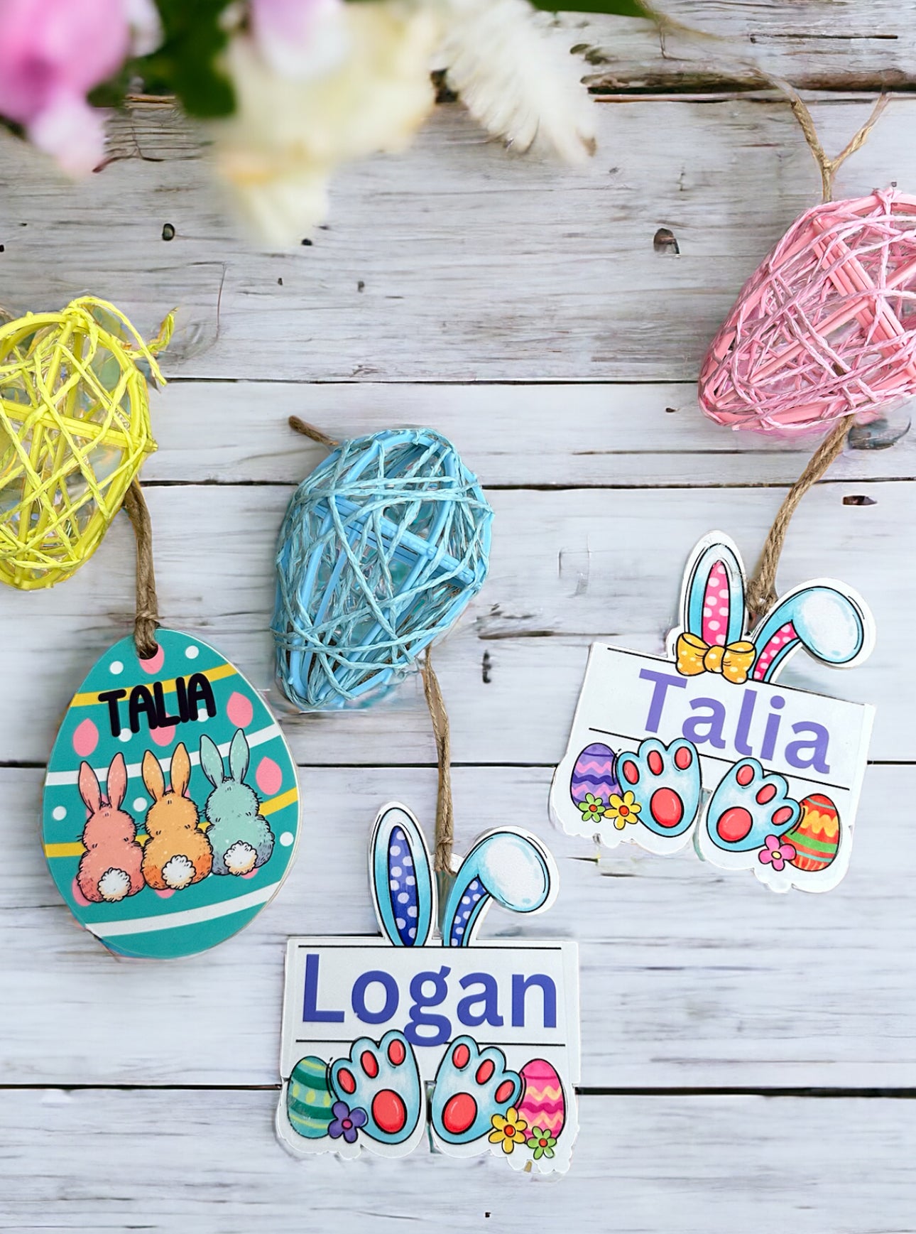 Easter Basket Tags