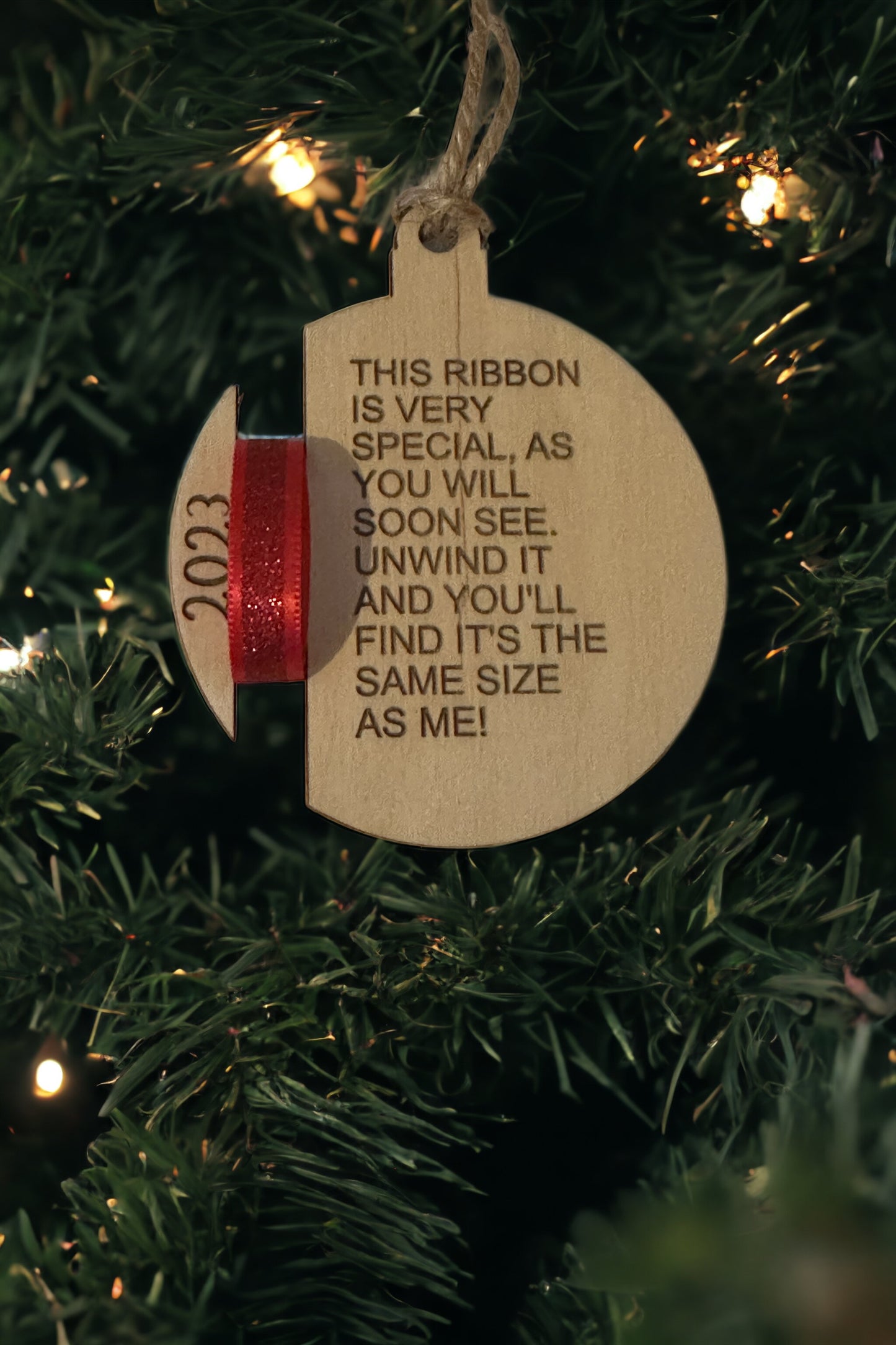 Height Ornament with 2023