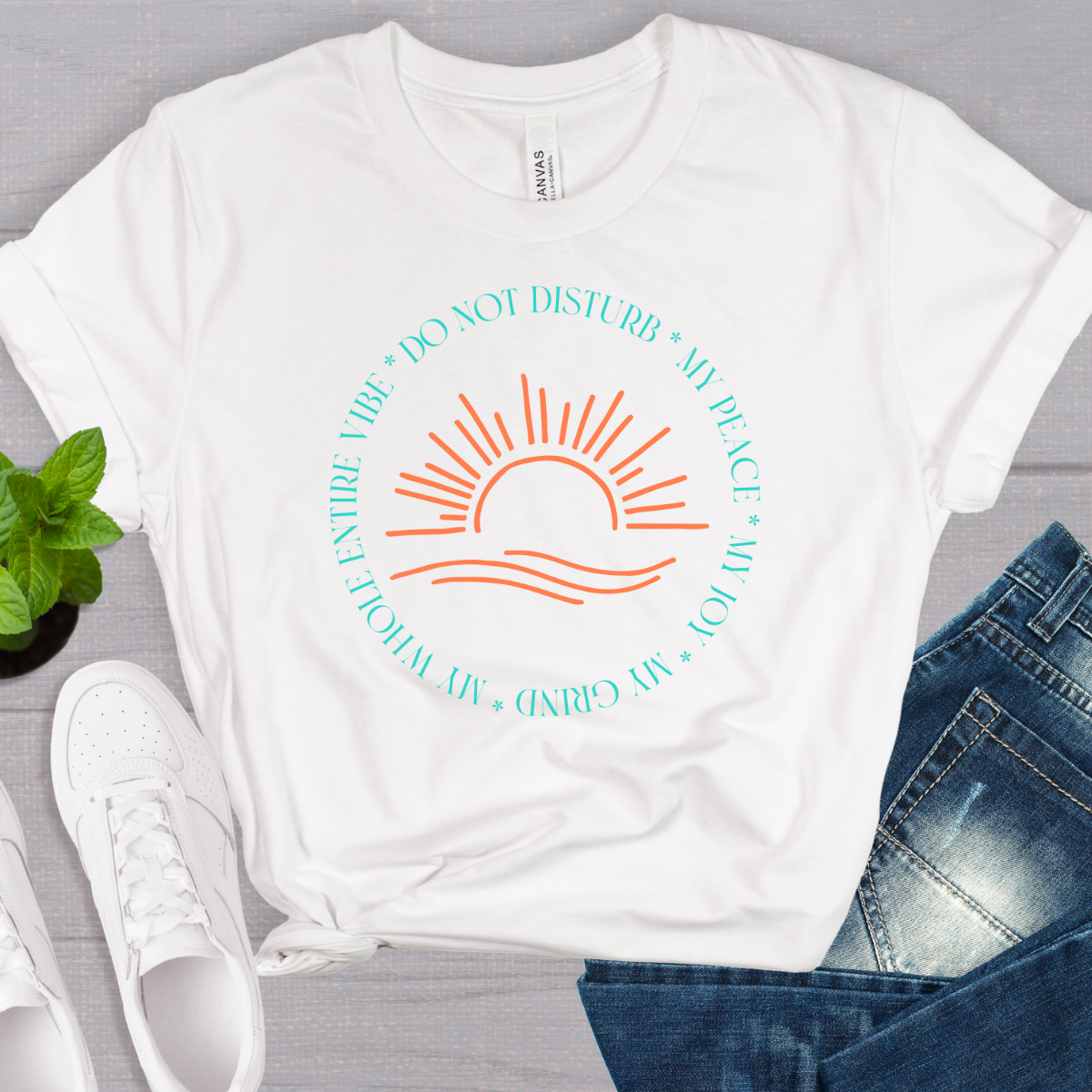 Do Not Disturb My Vibe Tee