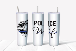 Police Wife 20 oz Tumbler