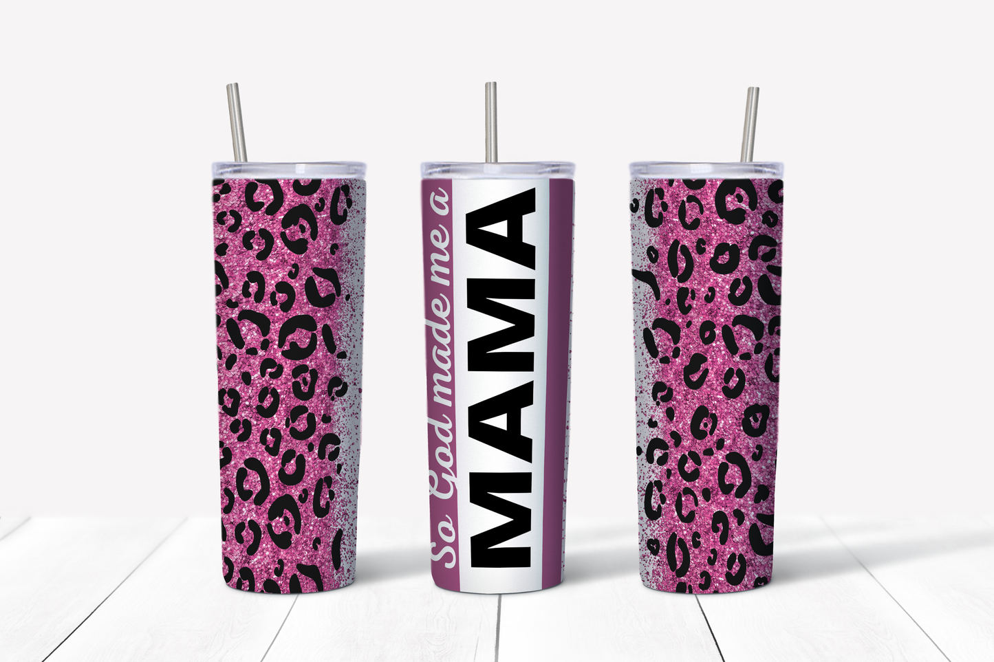 So God Made Me a Mama 20 oz Tumbler