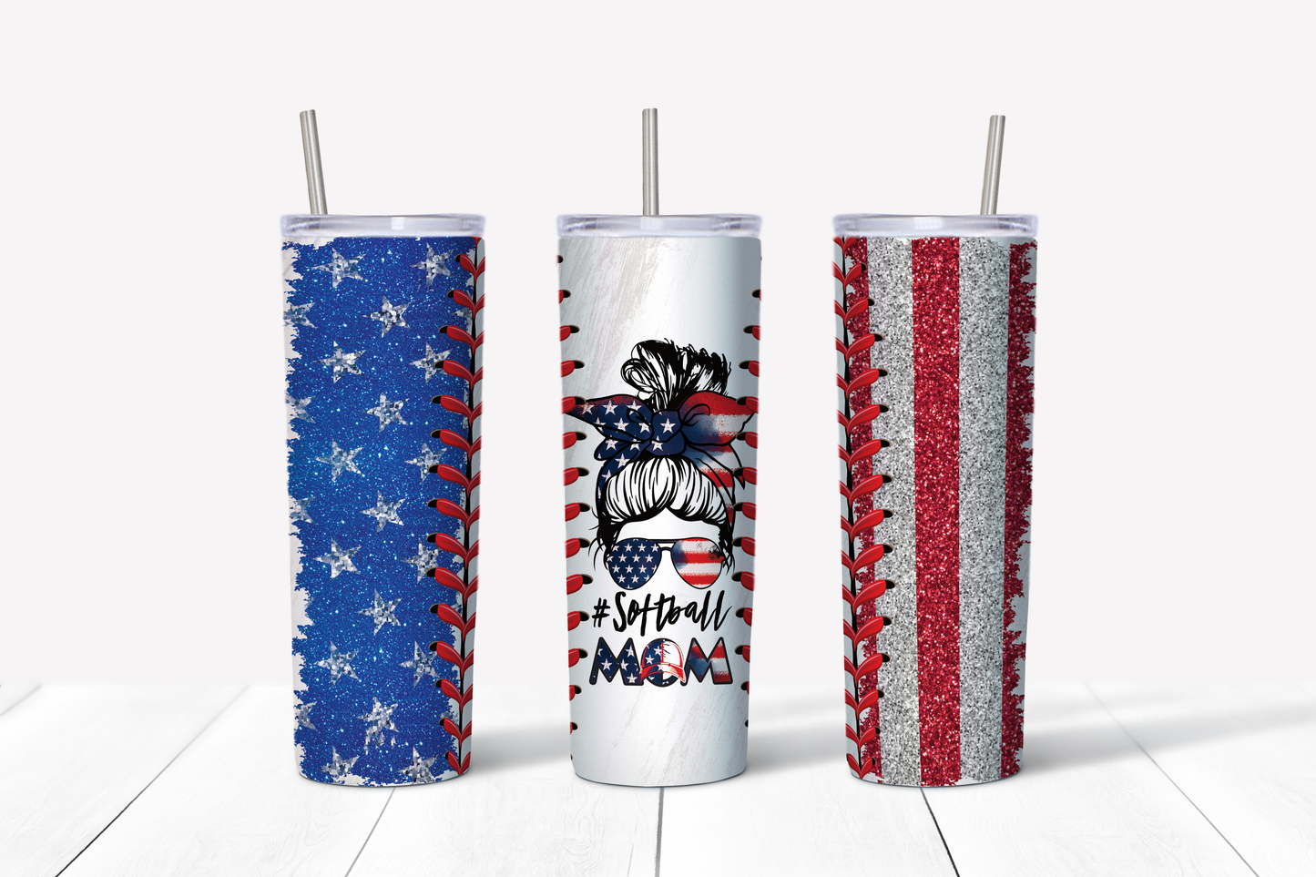 Softball Mom 20 oz Tumbler