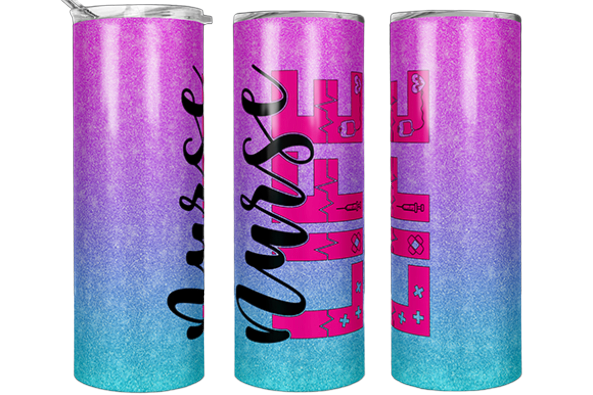 Nurse Life Ombre 20 oz Tumbler