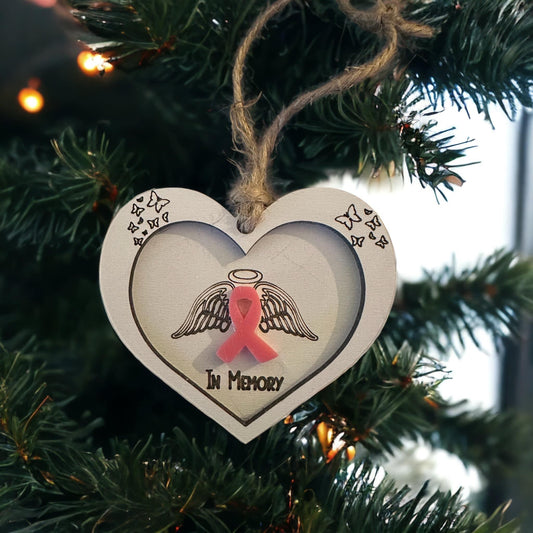 Breast Cancer Memorial Ornament
