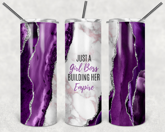Just a Girl Boss Building Her Empire 20 oz Tumbler