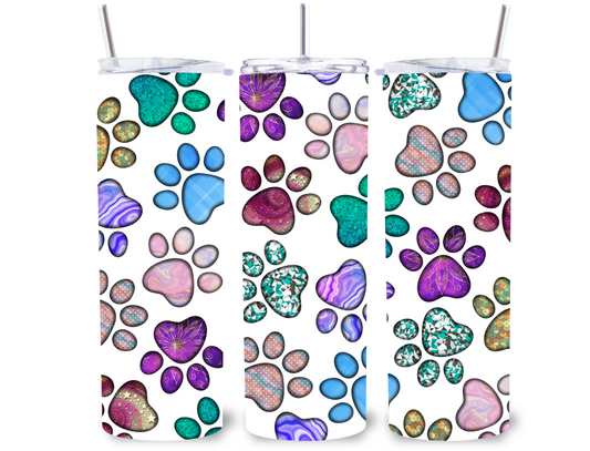 Puppy Paws 20 oz Tumbler