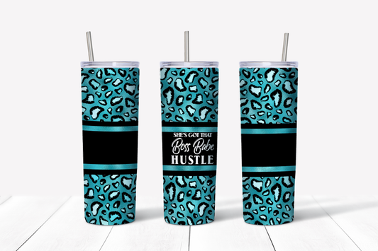 She's Got that Boss Babe Hustle 20 oz Tumbler