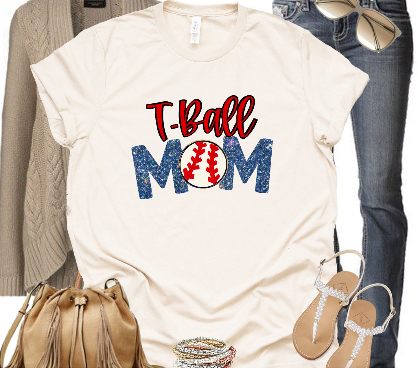 Tball Mom Tee