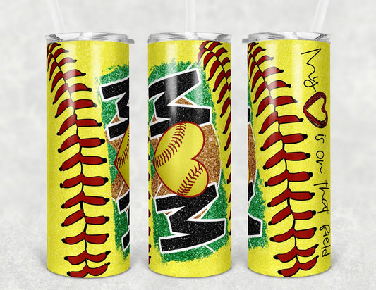 Softball Mom 20 oz Tumbler