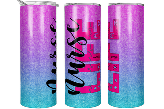 Nurse Life Ombre 20 oz Tumbler