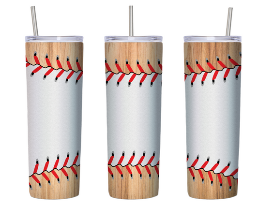 Baseball Seams 20 oz Tumbler