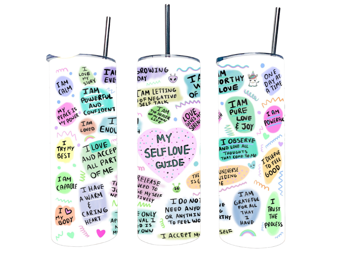 My Self Love Guide 20 oz Tumbler